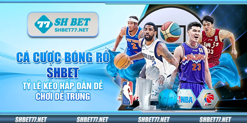 Cá cược bóng rổ Shbet - Tỷ lệ kèo hấp dẫn dễ chơi dễ trúng